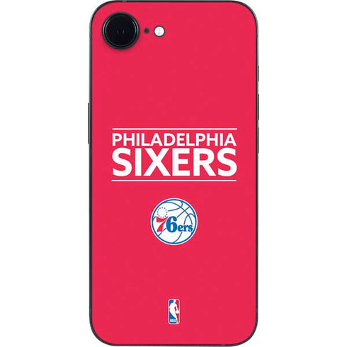 NBA Philadelphia 76ers Standard - Red iPhone 16e Skin